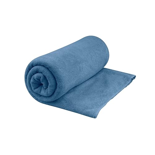 Sea to Summit - Tek Towel Reisehandtuch - Weiches Frottee - Saugfähig & Schnelltrocknend - Aufhänger & Tasche - Camping, Bootsfahrten & Fitness
