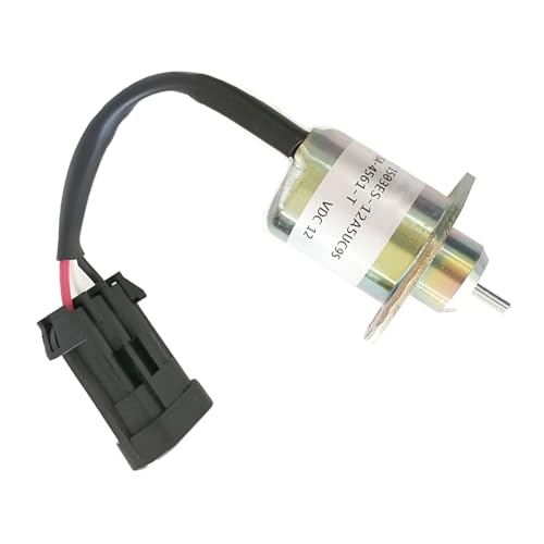 Zeenparts 12V Fuel Stop Solenoid SA-4561T 25-15230-01 Compatible with Kubota Engine V1505 D1105 CT 4.91 Compatible with Carrier Engine CT3.69 Transicold Supra Genesis Refrigeration Unit R90