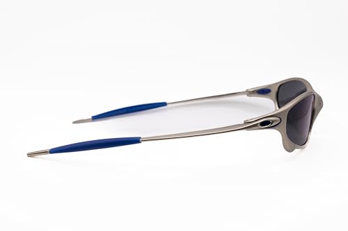 Metal Alloy Unisex Sunglasses – UV Protection for Men & Women - Polarized Dark Blue Lenses4