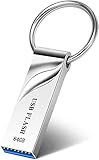 Ocaball Memoria USB 64GB Impermeable Pendrive 64 GB con Llavero Pen Drive USB 3.0 Memory Stick con Carcasa Metálica Almacenamiento de Datos Flash Drive para PC / Computadora/TV/Automóvil, etc. (64GB)