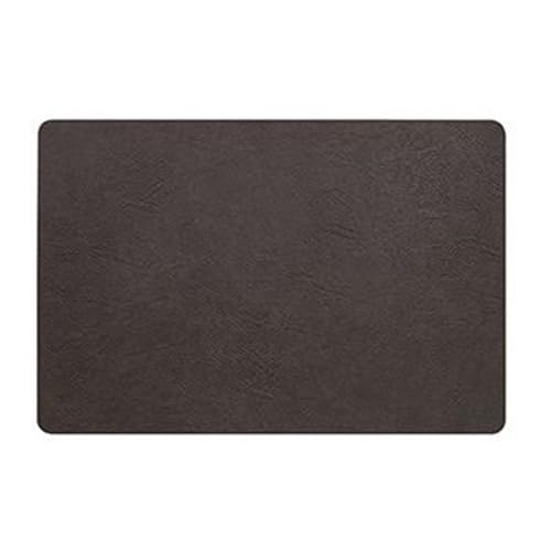 Set de table en cuir élégant Chocolate Black pour table chic - 2