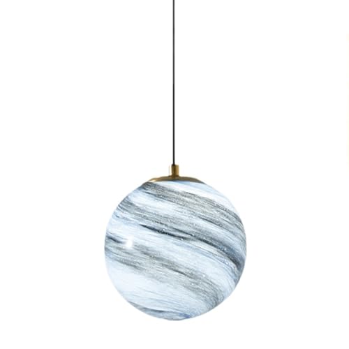 Lámpara colgante de cristal en bola LED regulable y cable ajustable 2