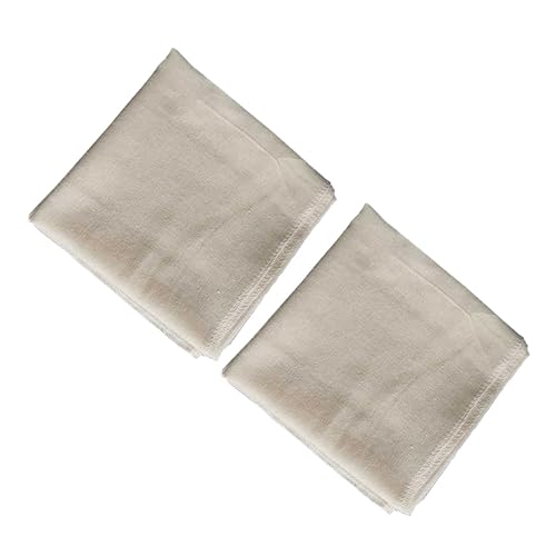 NAMOARLY 2pcs Unbleached Cheesecloth Kitchen Cloths Multipurpose Straining for Cheese Making Baking and Canning for Yogurt and Tofu Preparation