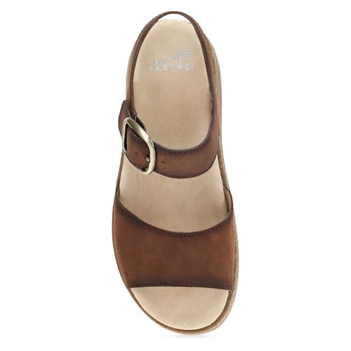 Dansko Bianca Platform Sandal for Women - Memory Foam and Suede Wrapped Footbed for an Extra Plush Comfort and Support2