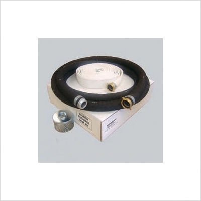 Rubber Water Suction Hose Kit Diameter / Connection: 2" / M & F Thread