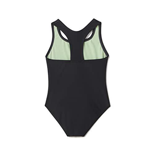 Speedo Girl's Swimsuit One Piece Closed Racerback2