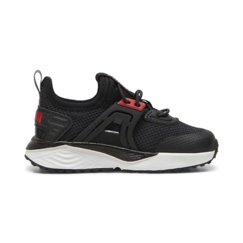Image of Puma Unisex-Child, Pacer 23 Alternate Closure, Puma Black-for All Time Red, Toddler, 5