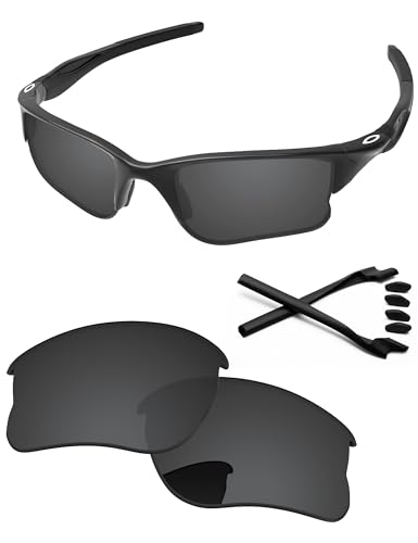Image of Replacement Lenses & Rubber Kits for Oakley Half Jacket 2.0 XL OO9154 62mm - Precise Fit, UV Block, Impact Resistant