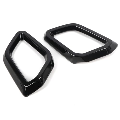 for Honda CRV CR-V Sport Touring Hybrid 2023 2024 2025 2026 Car Accessories ABS Front Bottom Bumper Lid Cover Strip Trim 2PCS (Glossy Black) by PanelCustom - Image 2