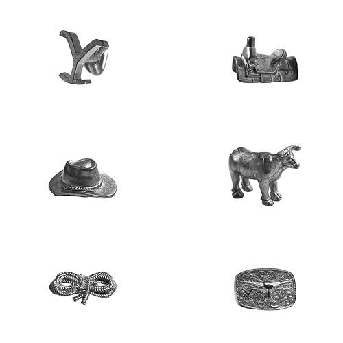 Winning Moves Yellowstone Monopoly Board Game, Advance to Dutton Ranch Main House, Summer Camp and trade your way to success, great gift for ages 16 plus