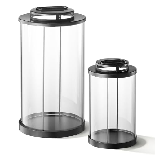 draadwerk® Rundes Laternen 2er Set | Nova | Große Laternen | Wohndekoration für Innen & Außen |...