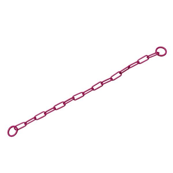 Gappay Gliederhalsband Wild Berry mit Zwei Ringen 3mm Drahtstärke und 55cm Länge