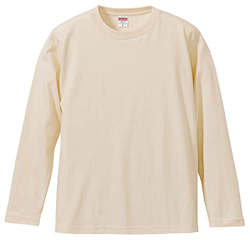 [ユナイテッドアスレ] 5.6オンス ロングスリーブTシャツ 501001 ナチュラル 2XL