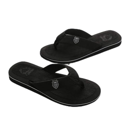 Zapatillas de playa de hombre color negro cómodas y ligeras para el verano