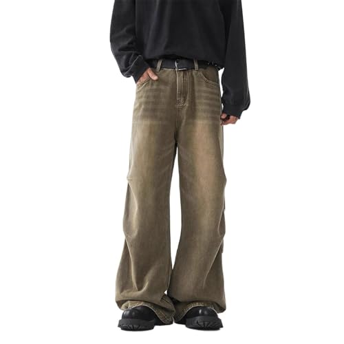 Men's Jeans Summer American Straight Denim Casual Long Pants for Men2