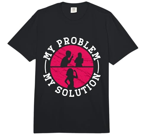 My Problem My Solution Pictogramme Mom Keto Diet Low Carb Diet Comfort Colors Adult Heavyweight T-Shirt