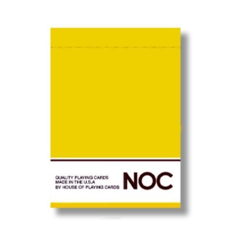 NOC Playing Cards9個 NOC 2017 Playing Cards (Yellow) Limited Edition Air-Cushion