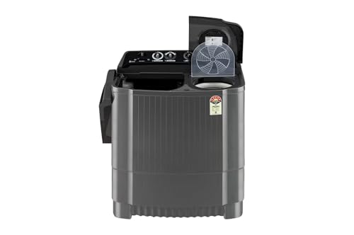 Image of LG 9.5Kg 5 Star Semi Automatic Top Load Washing Machine,(Roller Jet Pulsator + Soak, Rat Away, Middle Black,P9555SKAZ)