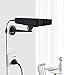 Drsn Mini Projector Wall Mount/Projector Hanger/CCTV Security Camera Housing Mounting Bracket - for CCTV/Camera/Projector/Webcam - with Load 11 lbs Length 7.8 inch - Rotation 360° (Black)