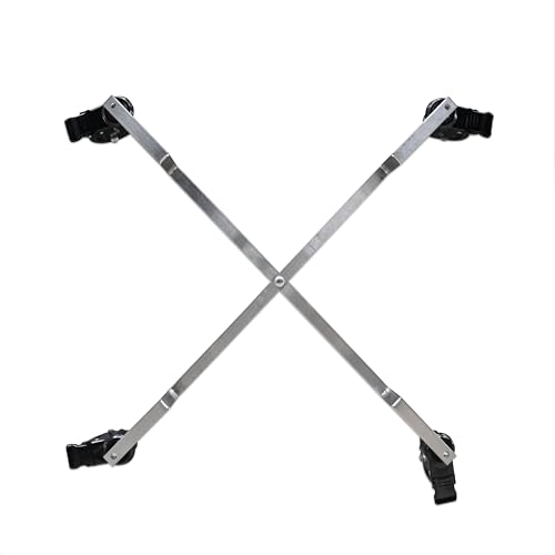 Grillrost.com Das Original Edelstahl Rollwagen für Feuertonnen - Mach Deine Feuertonne mobil