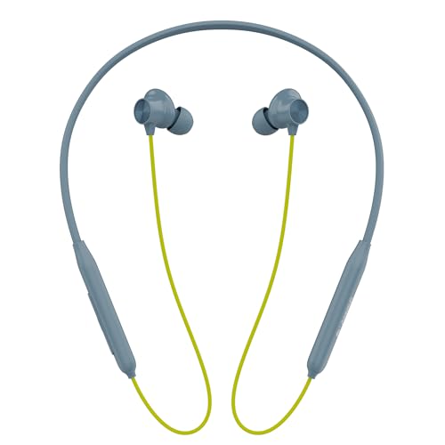 Image of AROMA NB120 Ace Upto 50 Hours* Playtime, Fast Charging, Dual Pairing BT Neckband Bluetooth