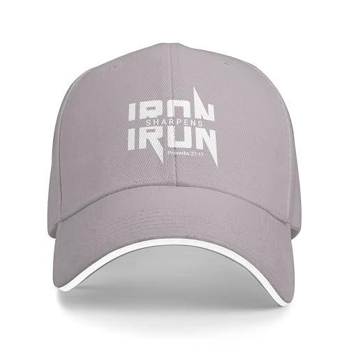 Iron Sharpens Iron Hat Proverbs 27 17 Golf Hats miniatura 1