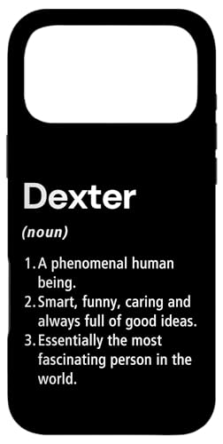 Dexter ���O�̒�` �ʔ������� �X�}�z�P�[�X iPhone 17 Pro Max �p