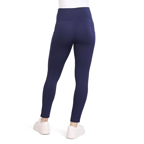 Image of Motherhood Maternity Women's Over the Belly Workout Activewear Pregnancy Leggings with Pockets
