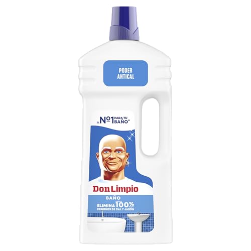 Don Limpio Baño Líquido Detergente 1.5 I. Elimina Las Marcas De Jabón Y El Doble De Cal Que La Fórmula Anterior