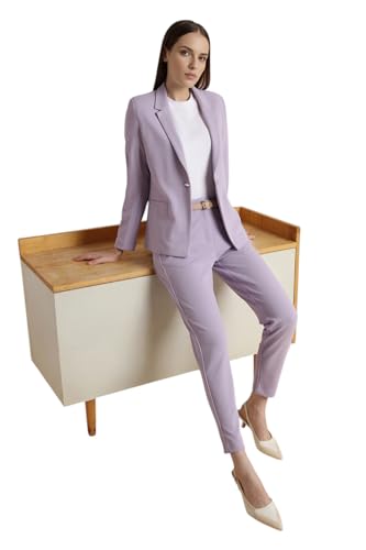 Image of Van Heusen Women Regular Fit Unlined Formal Blazer