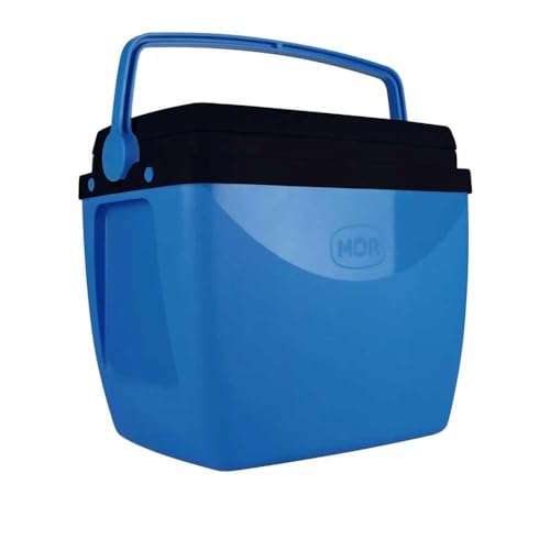 Mor - Caixa Térmica 18L Azul Com Preto.