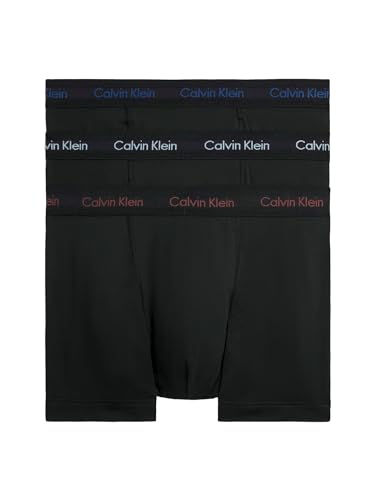 Image of Calvin Klein CK-001 Men's Trunks Underwear Low Rise Trunks 3 Pack Set