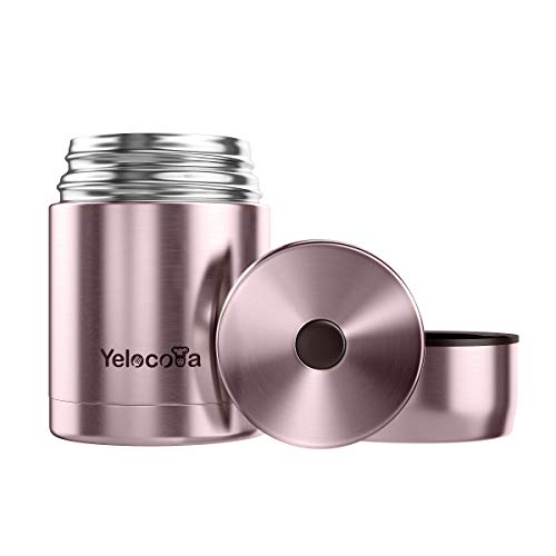 Food Flasks, 27 Once Food Jar,BPA Free Wide Mouth Soup Container,Stainless Steel Lunch