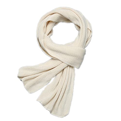 Écharpe d'hiver pour hommes et femmes, grand foulard tricoté et châle thermique