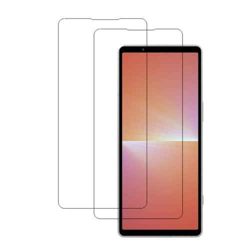 Image of [2 Pack Tempered Glass Screen Protector Frontier Protective Protector for Sony Xperia 5 V