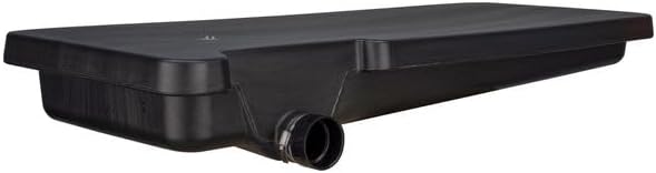 Tough Grade 40 Gallon Black or Gray Water Holding Tank | Blow Molded Polyethylene | Right Side Drain | Blank Design | Low Adhesion Interior | Made in USA (Right 63" x 25" x 9 1/8")