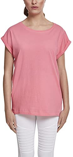 Preisvergleich Produktbild Urban Classics Damen Ladies Extended Shoulder Tee T-Shirt, pinkgrapefruit, XS