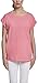 Produktbild Urban Classics Damen Ladies Extended Shoulder Tee T-Shirt, pinkgrapefruit, XS