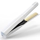 コードレス ヘアアイロン カール/ストレート 2WAY ヘアアイロン ミニ USB充電式 160℃/180℃/200℃ 3段階温度調節 小型 マイナスイオン搭載 大容量バッテリー 急速加熱 自動電源OFF 誤起動防止ロックワイヤレス 前髪 持ち運び便利 軽量 家庭/旅行/通勤/出張用 日本語説明書付