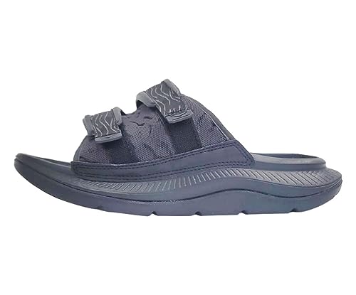 HOKA ONE ONE ORA Luxe Unisex Shoes Size 8, Color: Black/Black