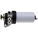 FridayParts Fuel Filter Assembly 87801795 Compatible for New Holland Tractor TS100 TS110 TS115 TS90