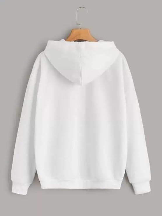 Image of Women's Solid Hooded Neck Zippper Long Sleeves Jacket For Winter Wear