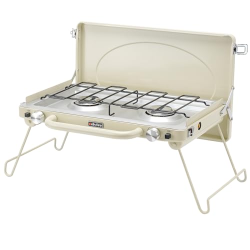 ONLYFIRE Outdoor 2-Burner Propane Camping Stove