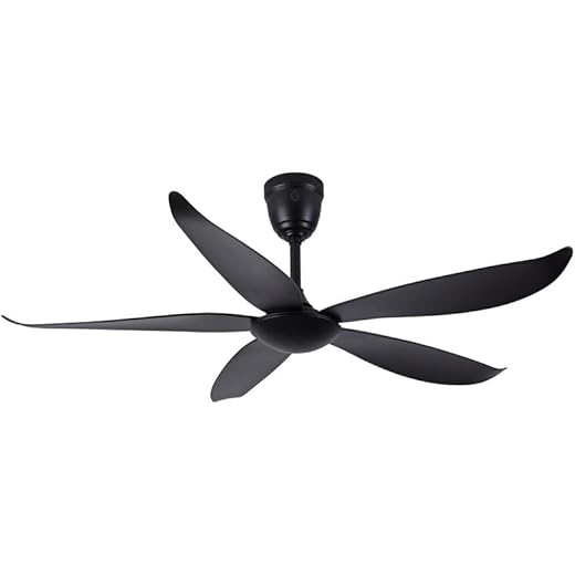 LIGHT ART STUDIO Catbird Black Ceiling Fan 50W BLDC Motor 14