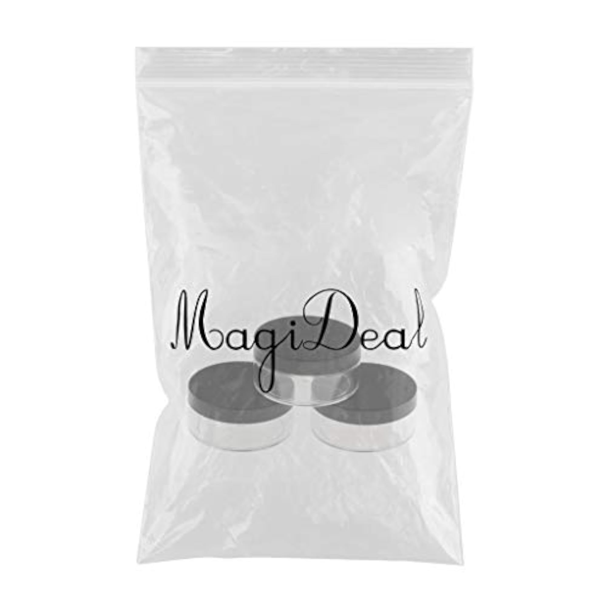3 Lot Empty Loose Powder Case for Blush, 50g Black