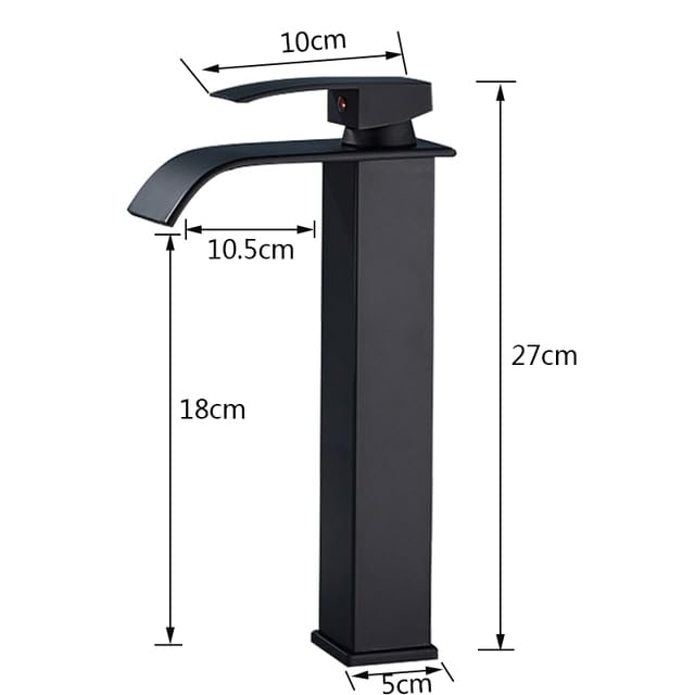Robinet lavabo chrome cascade mitigeur mitigeurs éviers grue de salle de bains