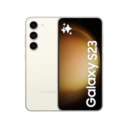 Samsung Galaxy S23 AI Smartphone Android, 128 GB, Batteria 3900 mAh, Smartphone Senza Contract Cream