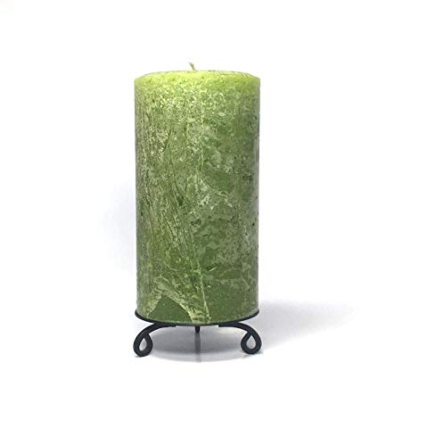 Still Water Candles Pear Green Rustic Unscented Pillar Candle thumb #3