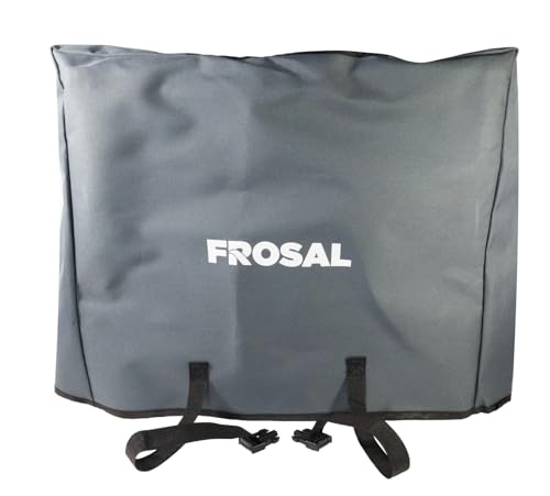 FROSAL Bollerwagen Leo faltbar klappbar grau mit Regenverdeck Regenschutz Kinder - Aktion – Bild 6