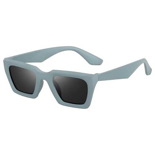 Image of ARICKS Vintage Square Cat Eye Sunglasses Women Retro Trendy Sunglasses
